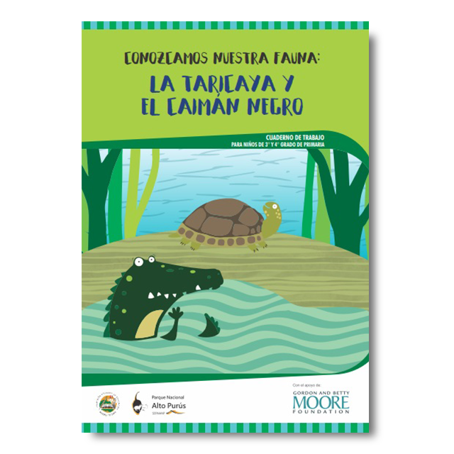 Conozcamos nuestra fauna: La taricaya y el caimán negro