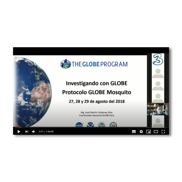 Investigación de mosquitos con GLOBE Observer: Protocolo GLOBE de mosquitos y GLOBE Observer