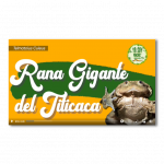 #MiEspecieFavorita es la rana gigante del Titicaca