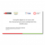 Kit comunicacional: Campaña digital en el marco del "Día Interamericano de la Calidad del Aire - DIAIRE 2022"