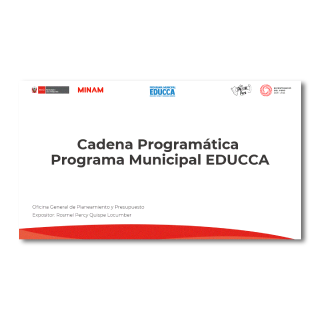 Cadena programática del Programa Municipal EDUCCA