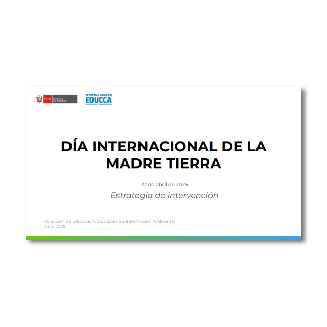 Kit de la campaña "Día de la Tierra"