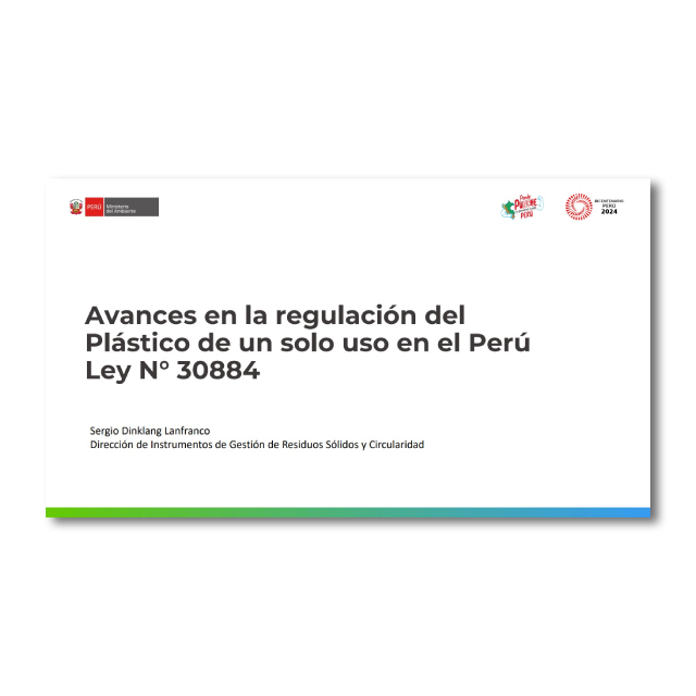 Sesión 04 - Consumo responsable del plástico. Presentación 2024