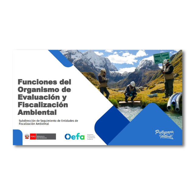 Sesión 09 - Funciones del OEFA. Presentación 2024
